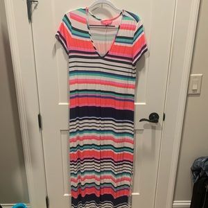 Lily Pulitzer size l great maxi dress for resort, beach, pool , or cruise
